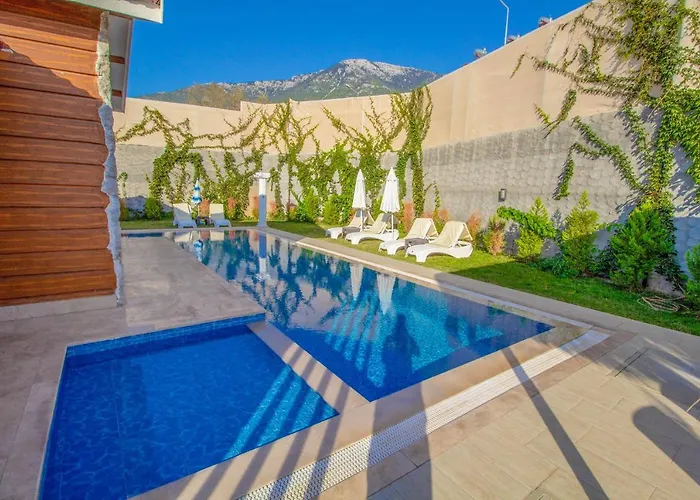Patara Deluxe 3+1 Villa, Oezel Havuzlu, فيلة *