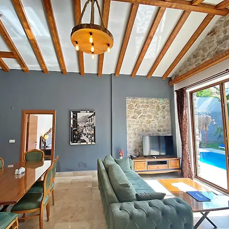 别墅 Patara Deluxe 3+1 Villa, Oezel Havuzlu, 费特希耶