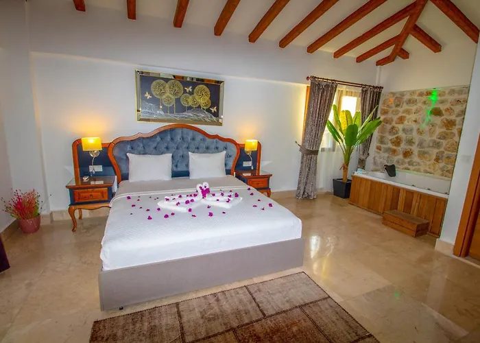 别墅 Patara Deluxe 3+1 Villa, Oezel Havuzlu,